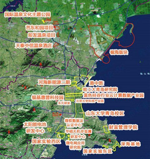 即墨藍(lán)色硅谷核心區(qū)配套