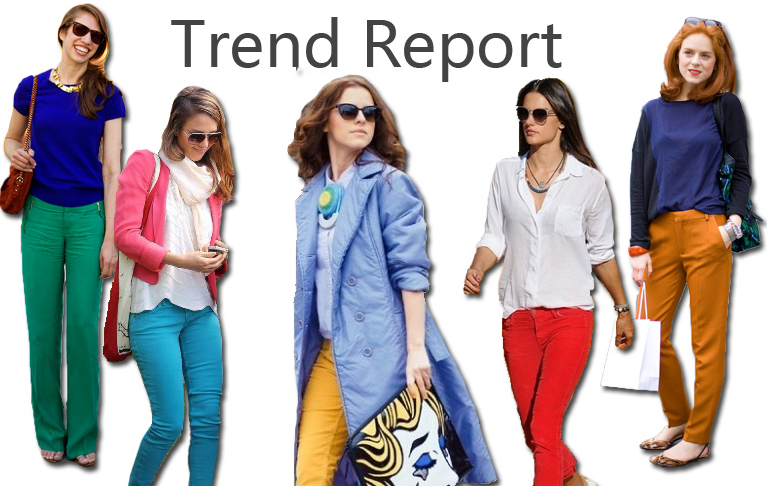 時(shí)尚速成：輕松打造彩褲達(dá)人