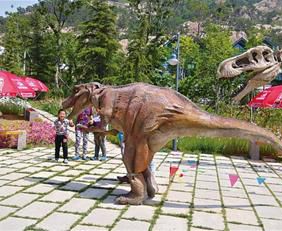 到世園會體驗(yàn)侏羅紀(jì)時(shí)代