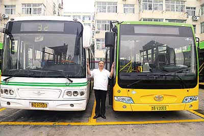 青島國Ⅱ排放公交車“退役”