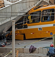 阿根廷駐地高架橋坍塌2死19傷 距米內羅競技場僅3公里