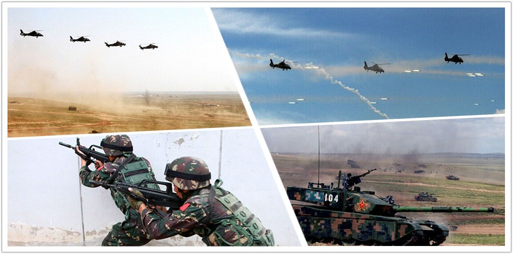 上合軍演武器大盤點 各國精兵齊亮劍