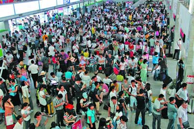 火車站、汽車站迎出行最高峰