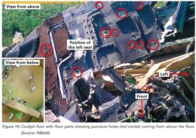 專家稱馬航MH17客機可能被不止一枚導彈擊中