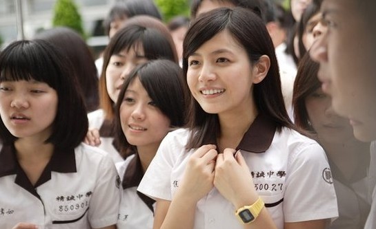 盤點女星漂亮校服照