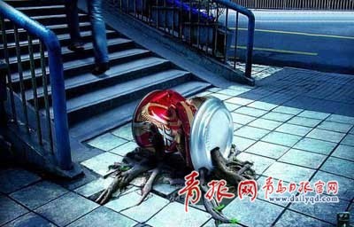 環(huán)保 公益 不要讓垃圾在城市扎根繁衍