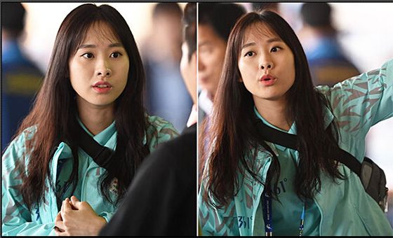 仁川亞運會另一面 美女志愿者成亮麗風(fēng)景線