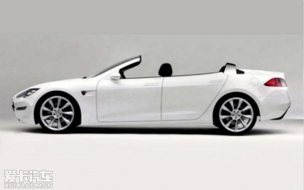 特斯拉敞篷曝光