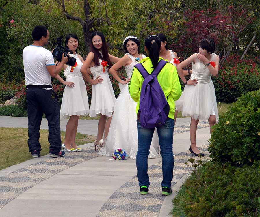 新人來拍婚紗照