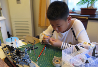 12歲的船模冠軍——楊宇凱