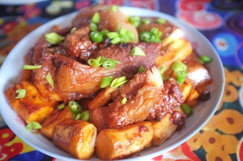 山藥紅燒肉
