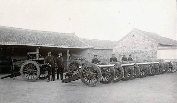 德國占領(lǐng)青島后德國軍官和士兵留下的影像