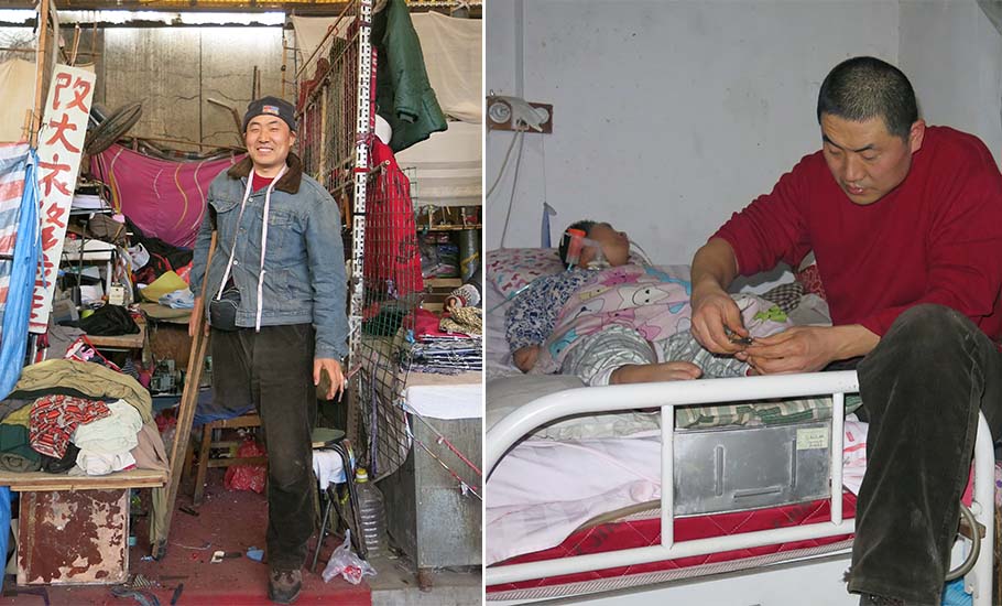 獨(dú)腿硬漢不棄植物人妻子 悉心照料詮釋真愛