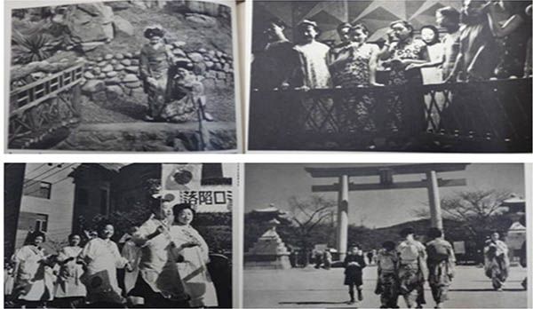 1940年老照片寫真：生活在青島的日本女人