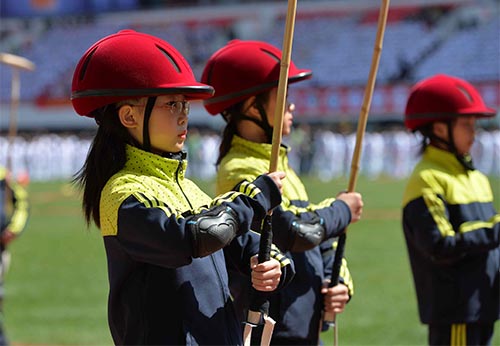 市北中小學(xué)田徑運(yùn)動(dòng)會超炫開幕式