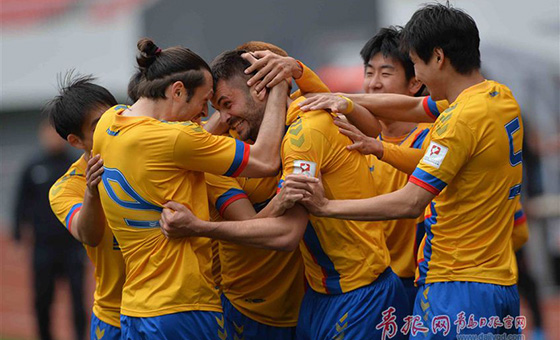 青島海牛獲賽季首勝 三外援火力全開