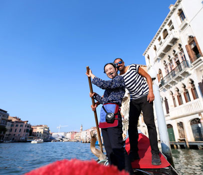 在威尼斯遇見周莊船娘