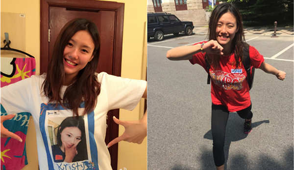 游泳女神劉湘再曬美照 清純可人秀長腿