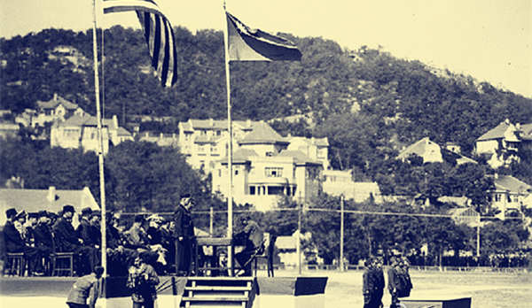 組圖：匯泉跑馬場見證日軍投降