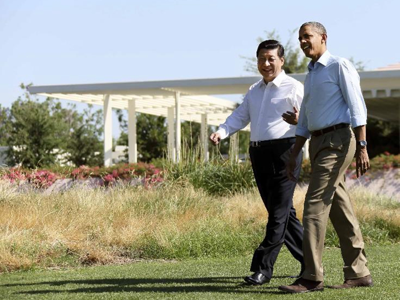 “習奧會“經典鏡頭回放