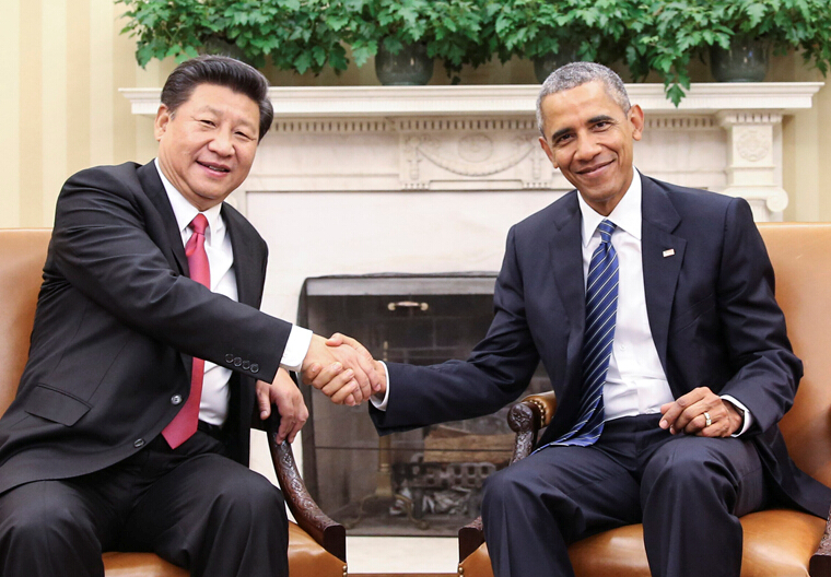 習近平同美國總統(tǒng)奧巴馬舉行會談