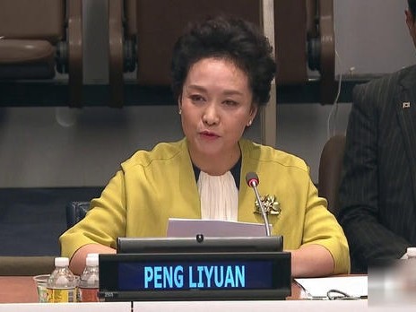 彭麗媛聯(lián)合國會議全程英文演講