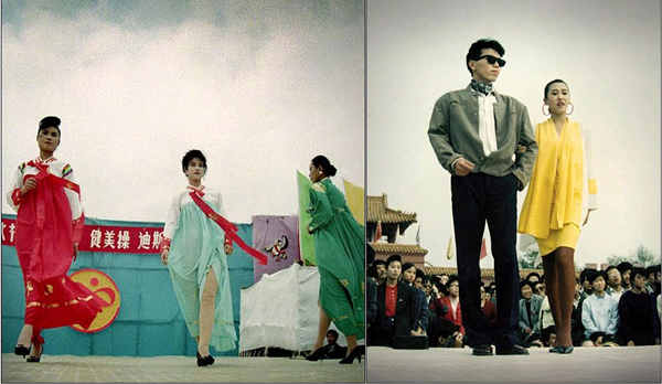 實(shí)拍改革開放初期中國(guó)大陸的模特