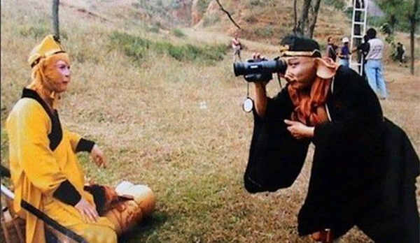 老版西游記里罕見的幕后照片