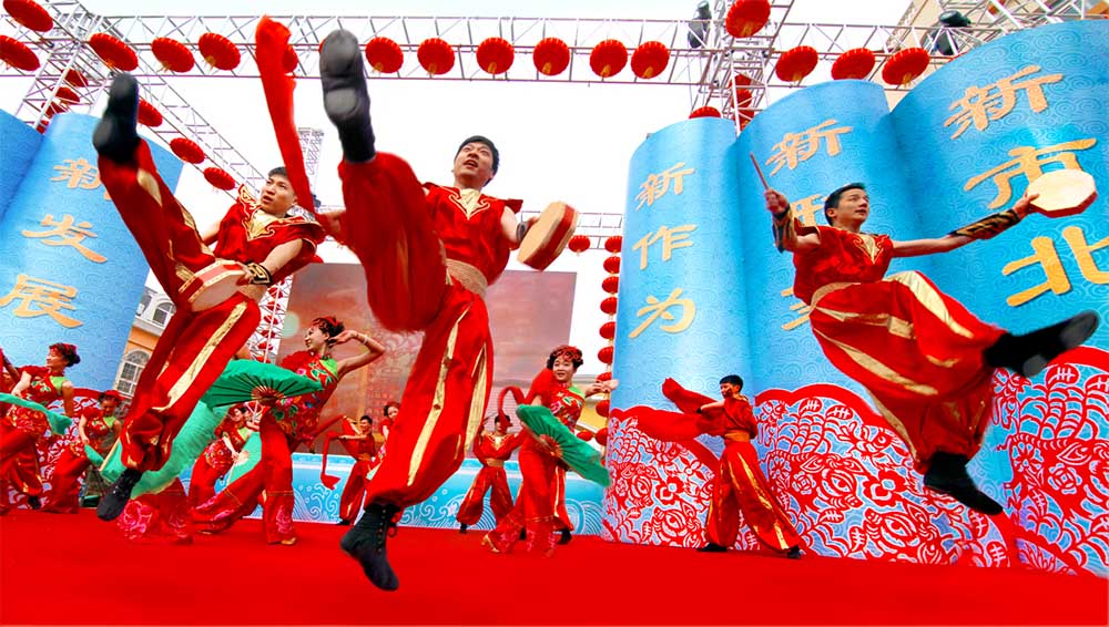 歡騰的時代。胡克斌/攝