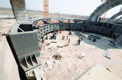 大沽河上建起亞洲閘王 觀光通道可賞美景