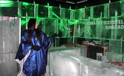 江蘇園荷蘭園游客最多 北極冰吧受熱捧