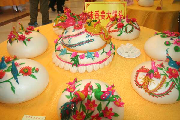 王哥莊花樣饅頭大賽開幕