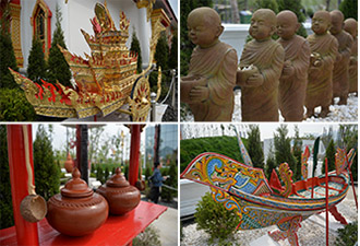 世園會泰國館金碧輝煌人氣旺