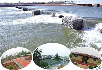 大沽河兩岸堤頂?shù)缆啡€貫通