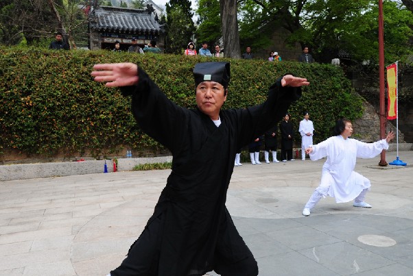 崂山玄真内家拳传承人仰口习武展演