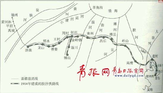 胶济铁路选线秘闻 高密差点与胶济线无缘