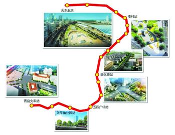 地鐵3號線20站點(diǎn)施工順利 明年9月底建成