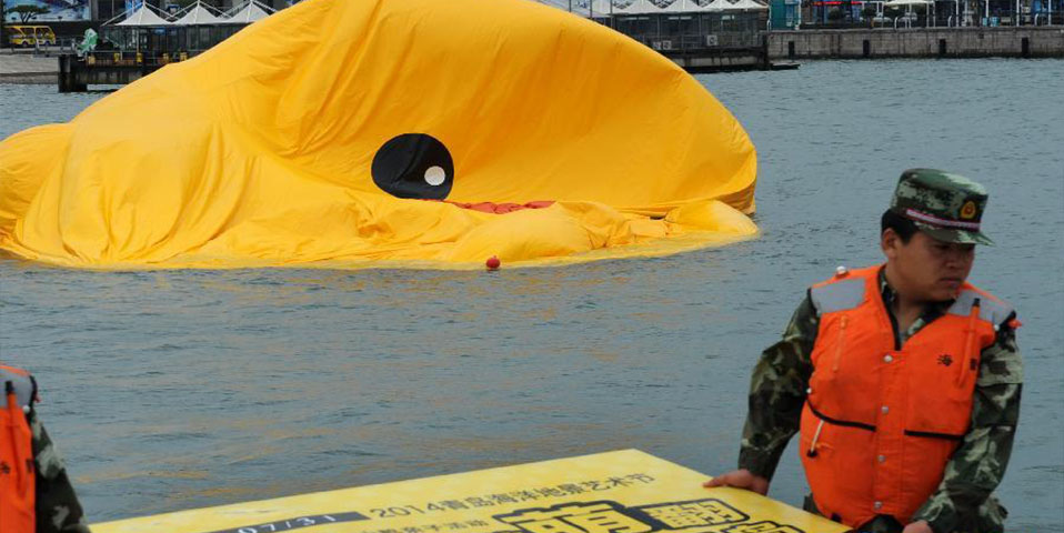 臺風過境 青邊防全力抗臺