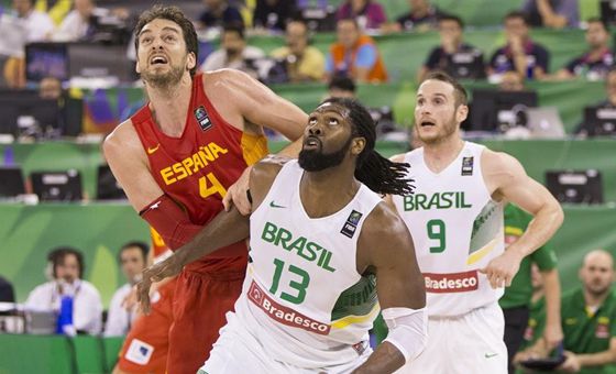 大加26+9打爆內(nèi)內(nèi) 西班牙大勝巴西提前出線