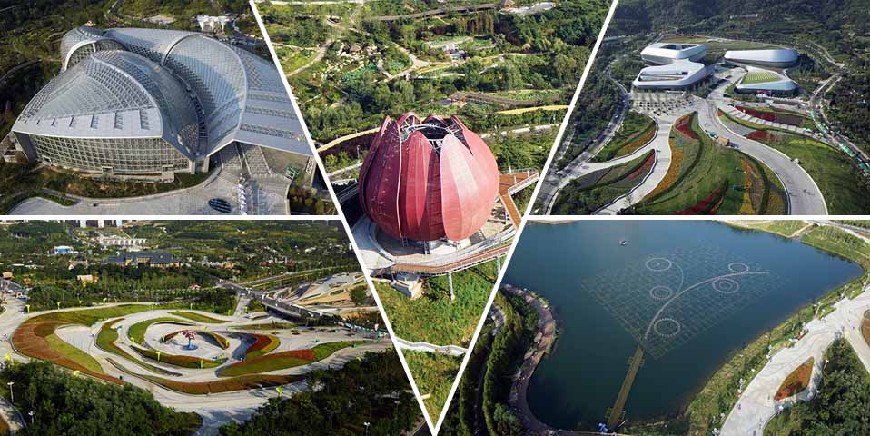 高清：壯闊世園納錦繡河山 俏麗百果容湖光秋月