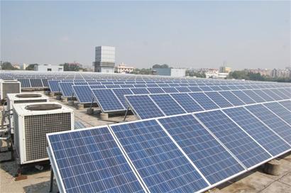 全省首個利用屋頂發(fā)電項(xiàng)目啟用 年收益近70萬