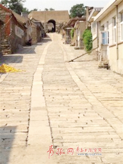 青島 即墨古街 青島沿海 豐城 修舊如舊 石板 古屋 古城 明清民居 馬道 天后宮