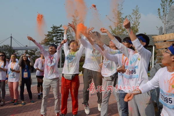 彩虹跑 奔跑 青島日報 世園會
