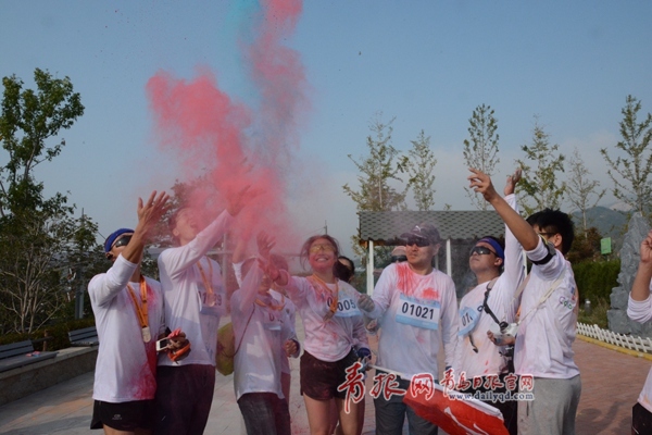 彩虹跑 奔跑 青島日報(bào) 世園會(huì)