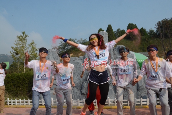 彩虹跑 奔跑 青島日報 世園會