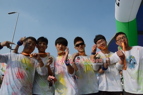 彩虹跑 奔跑 青島日報 世園會