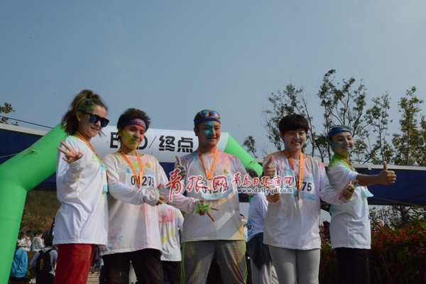 彩虹跑 奔跑 青島日報 世園會