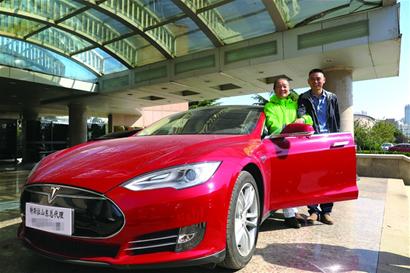 電動領跑品牌車將匯聚青島 首輛特斯拉已抵青