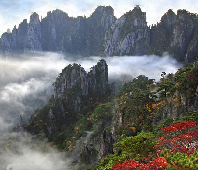 黃山：難以抗拒的秋色誘惑