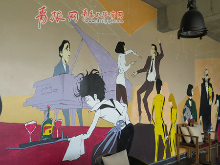 高新區(qū) 東唐 壁畫 手繪 詼諧